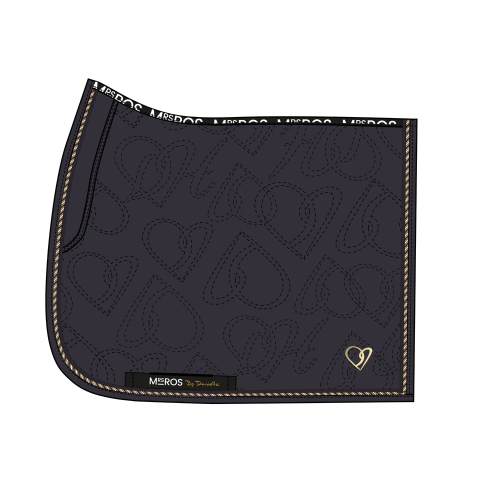 Mrs Ros Saddle Pad by Danielle Houtvast