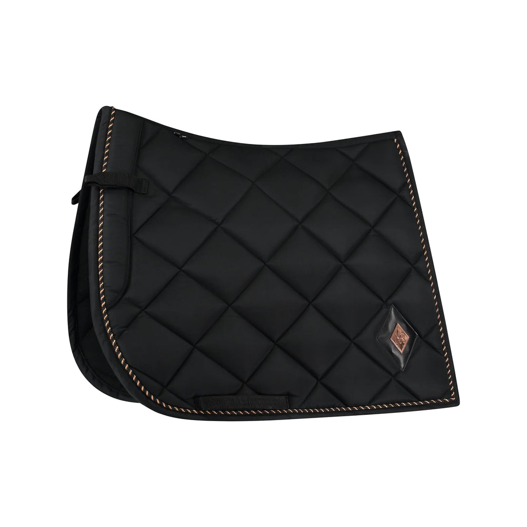 Iconic Dressage Saddle Pad - Rose Black