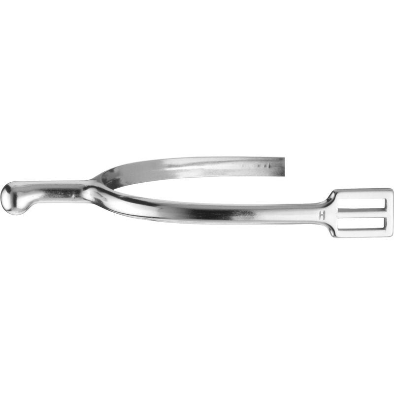 Sprenger Men's Chrome Polished Spurs - Rounded