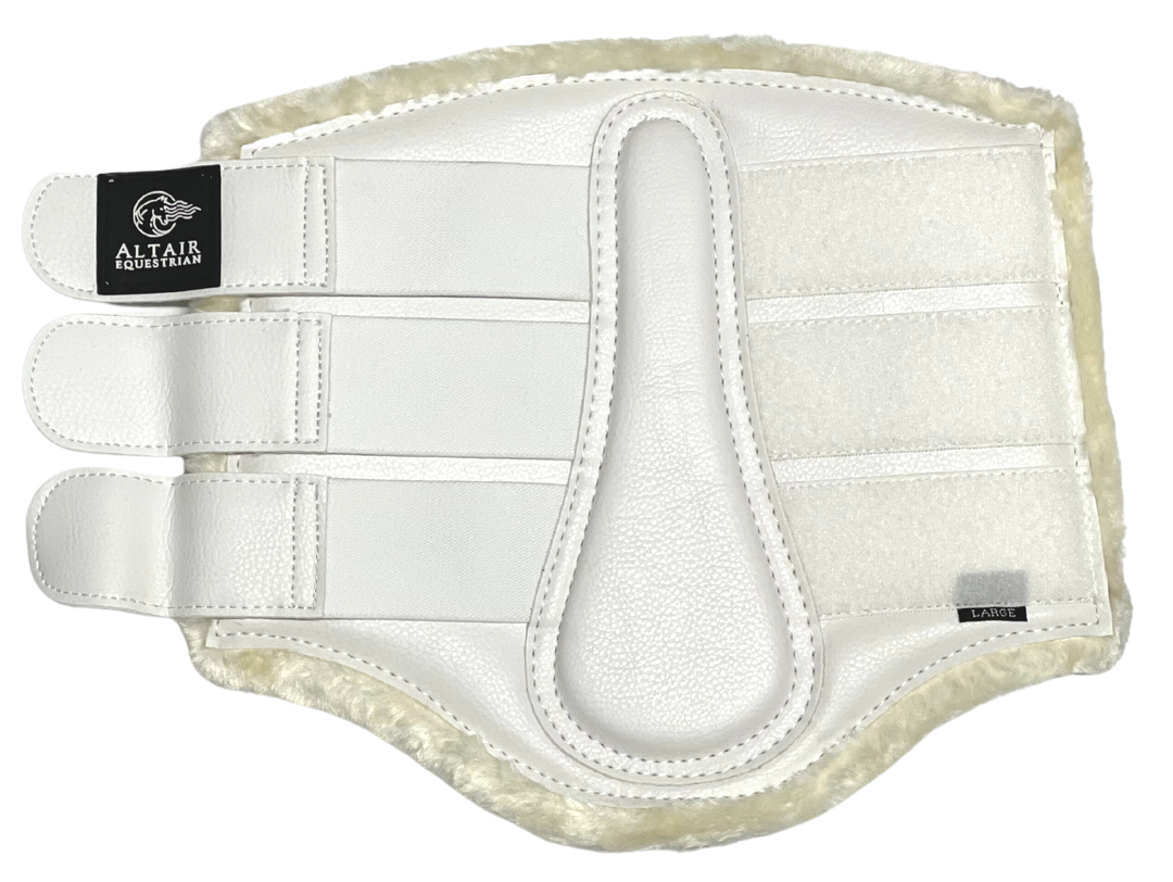 Lyra Brushing Boots - White