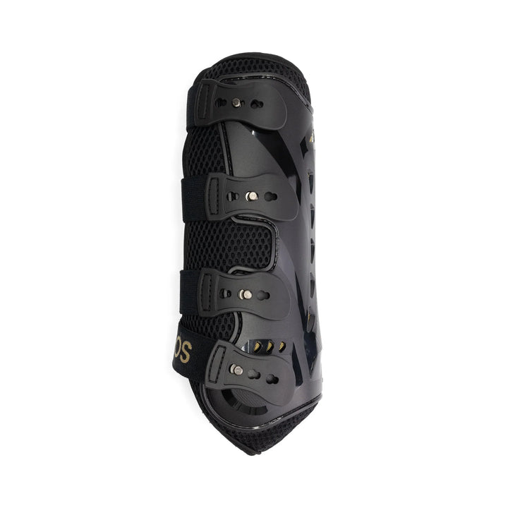 Air Flex Tendon Boots - Black and Gold