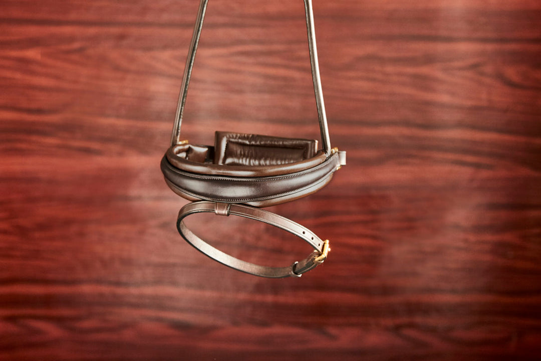 Finesse Cassidy Snaffle Bridle - Rolled Leather