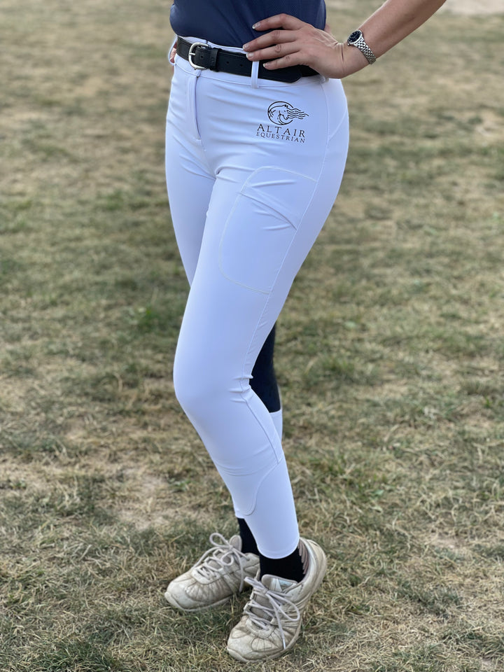 Aquila Full Grip Hybrid Breech - White with Navy Seat